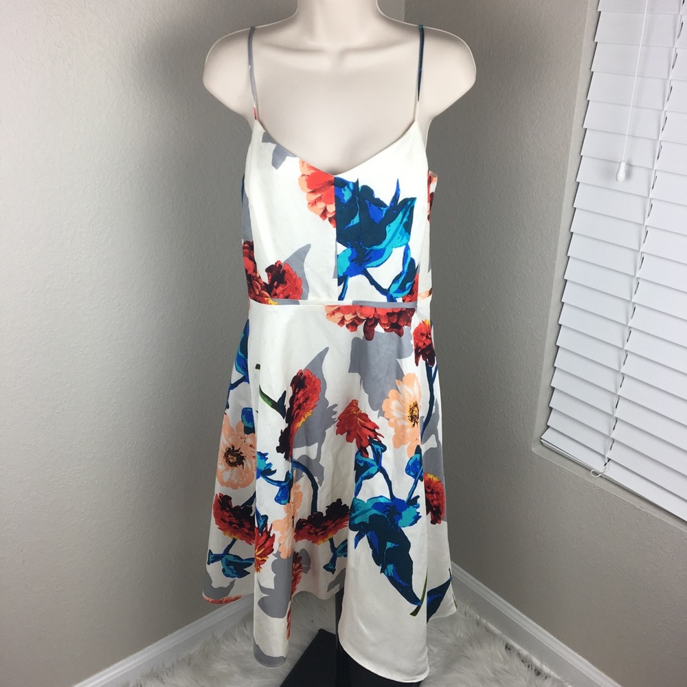 Banana Republic 10p 10 petite NWT Dress tea flare